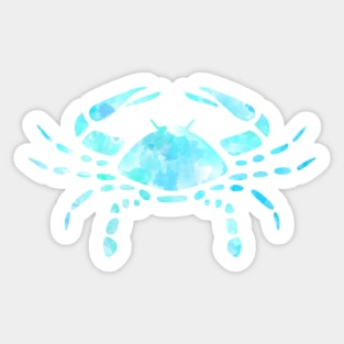 Crab Watercolor Sticker